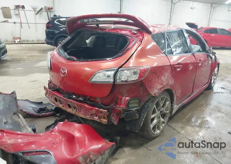 2012 Mazda Mazdaspeed3 Touring из США, поврежденный, VIN JM1BL1L37C1566487